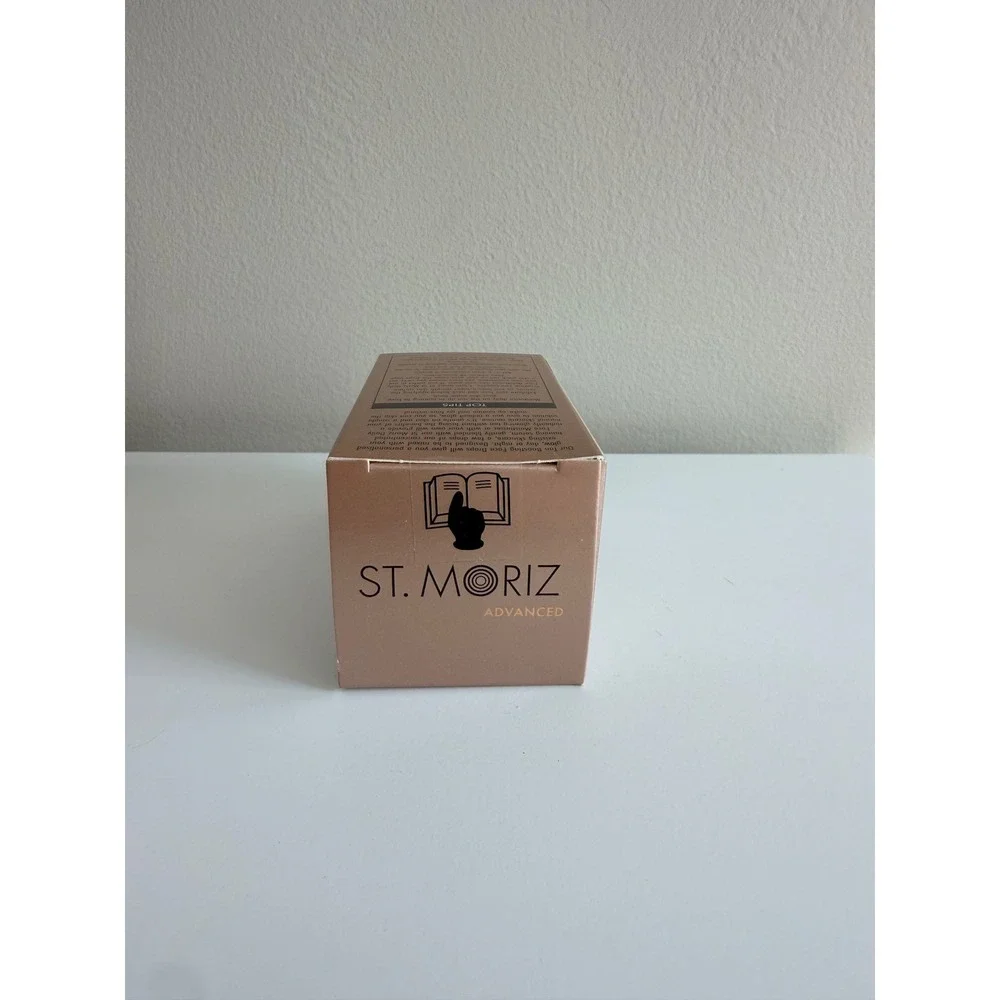 St. Moriz Tan Boosting Face Drops Unisex 15ml Bronze Glow NIB NWT